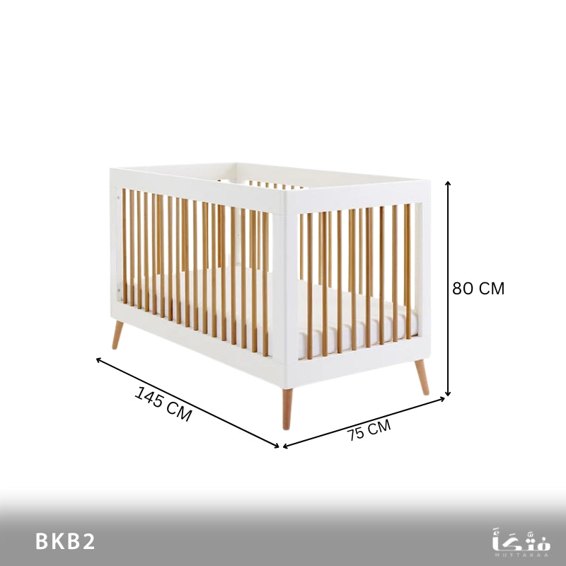 Beech Wood Baby Bed - BKB2