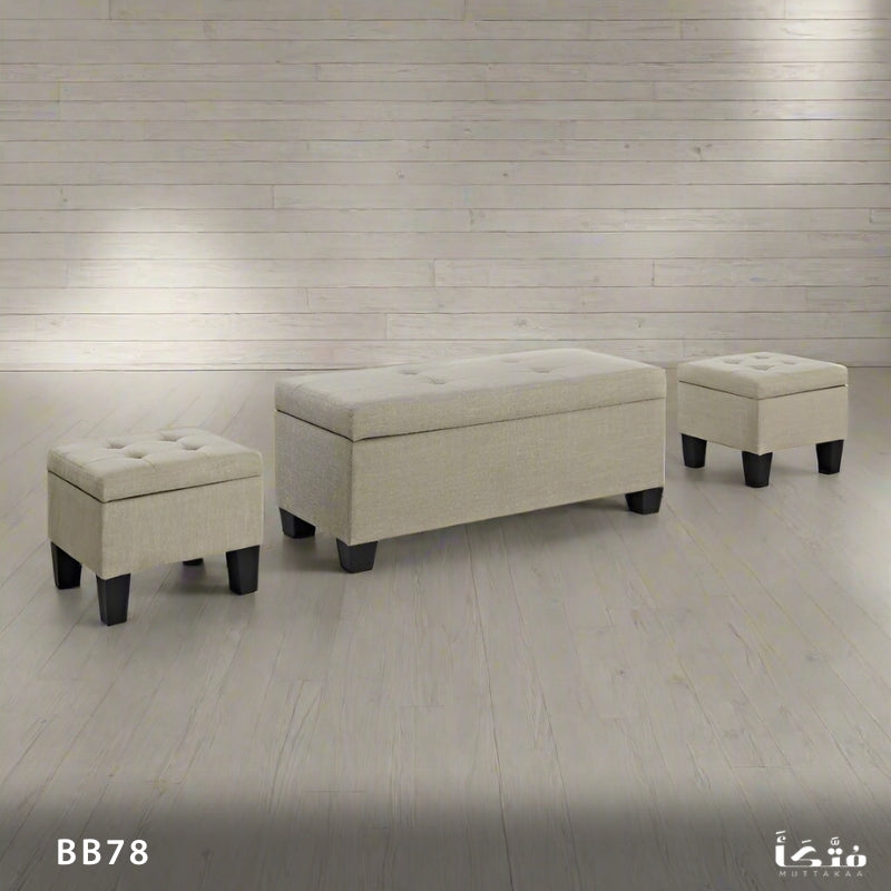 Banquet set and 2 high-quality MDF wood - BB78