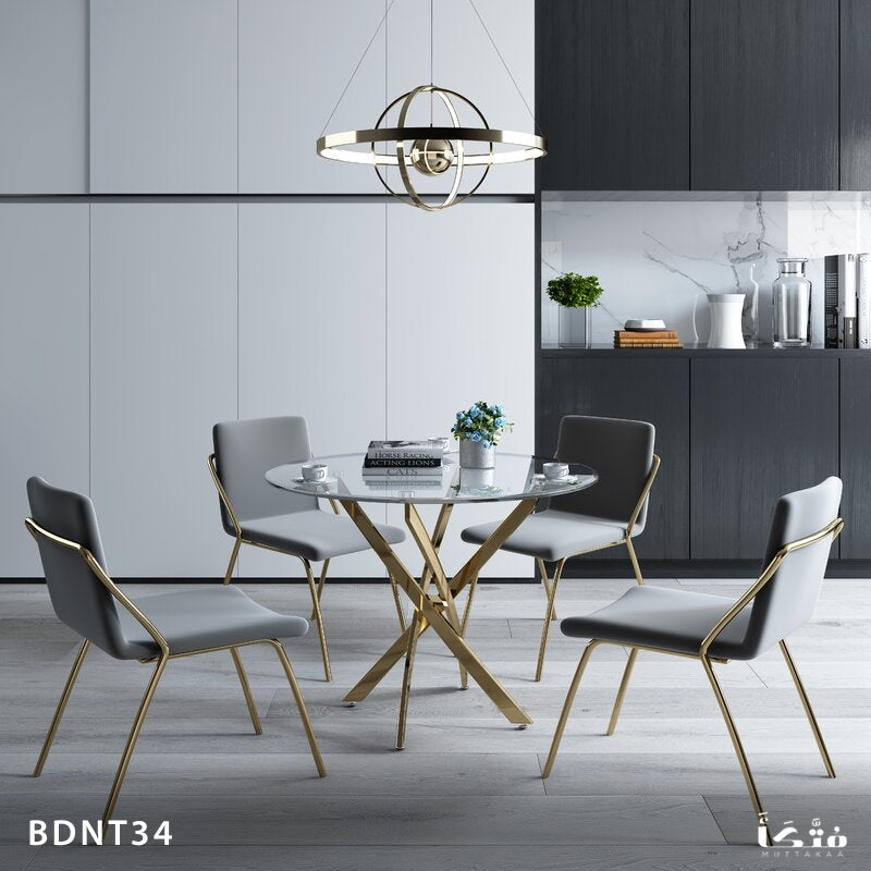 Steel Dining Set - BDNT34