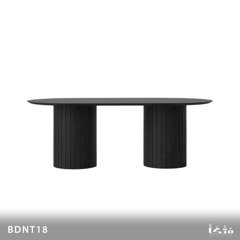 Natural Wood Dining Table - BDNT18