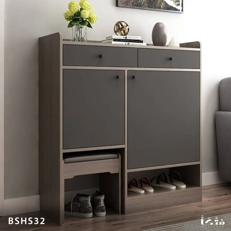 MDF Wood Shoe Rack - BSHS32
