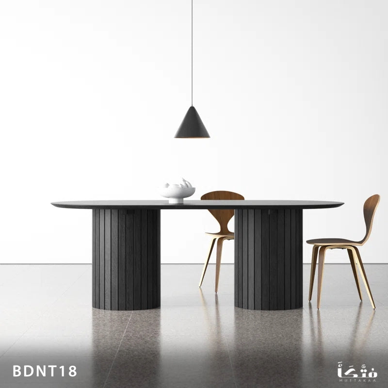 Natural Wood Dining Table - BDNT18