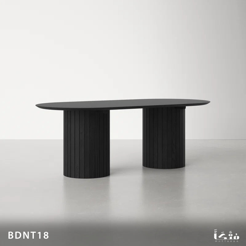Natural Wood Dining Table - BDNT18