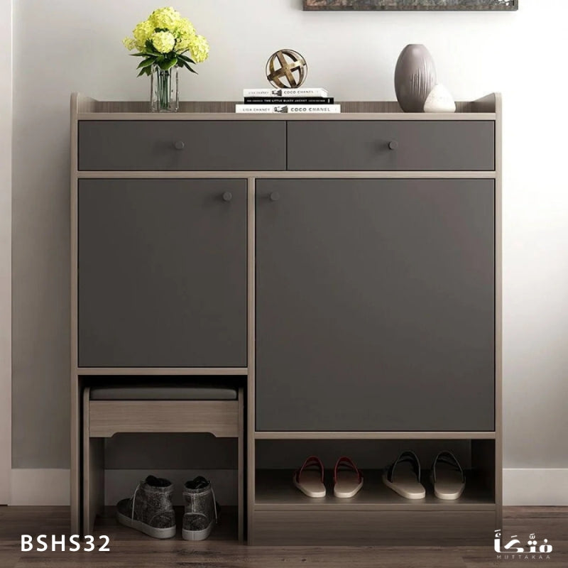 MDF Wood Shoe Rack - BSHS32