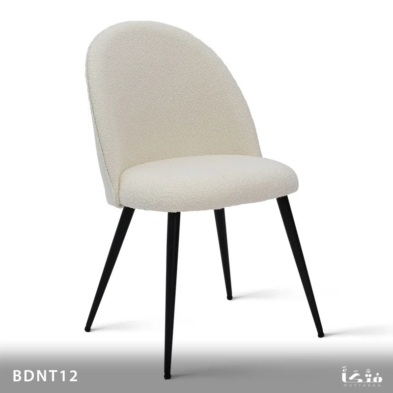 8-Person Dining Set Made of Natural Wood - BDNT12