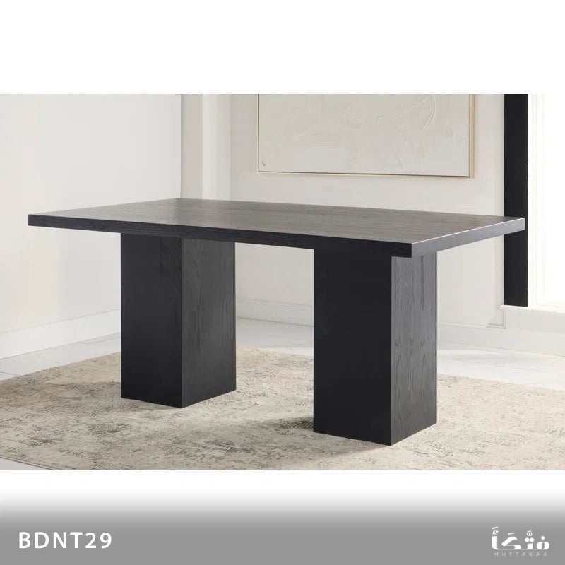 Natural wood dining table - BDNT29