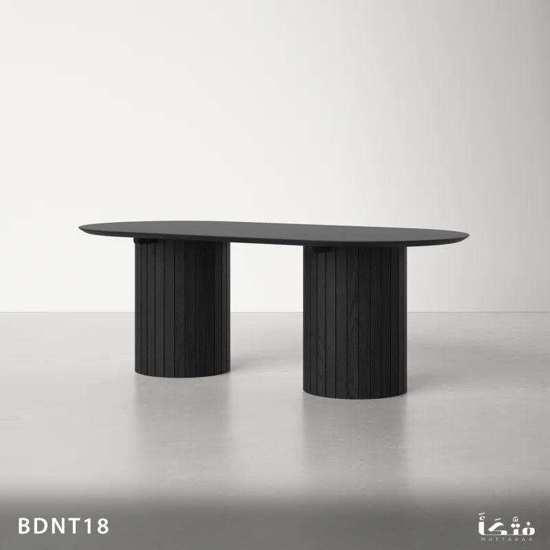 Natural Wood Dining Table - BDNT18