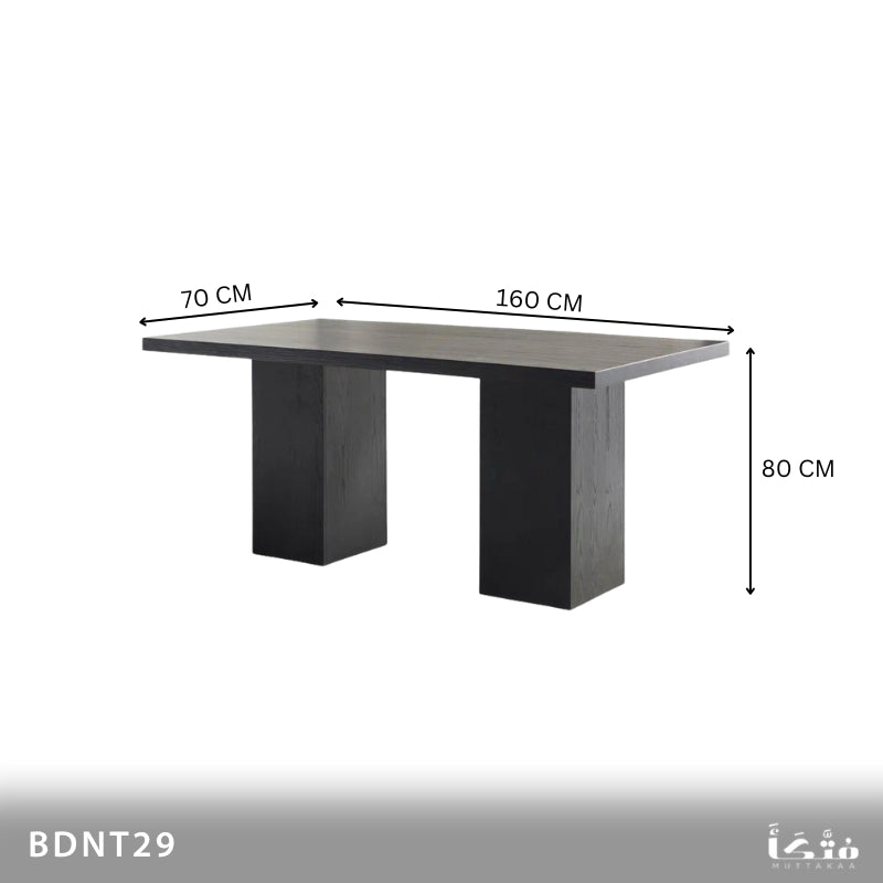 Natural wood dining table - BDNT29