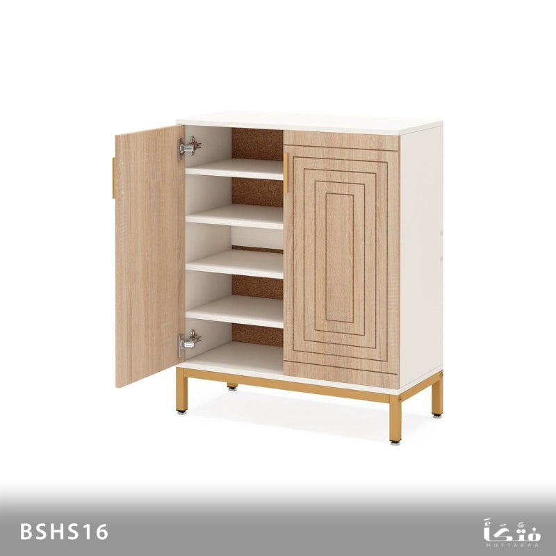 MDF and Steel Shoe Rack - BSHS16