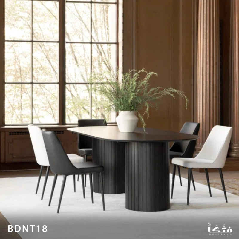 Natural Wood Dining Table - BDNT18