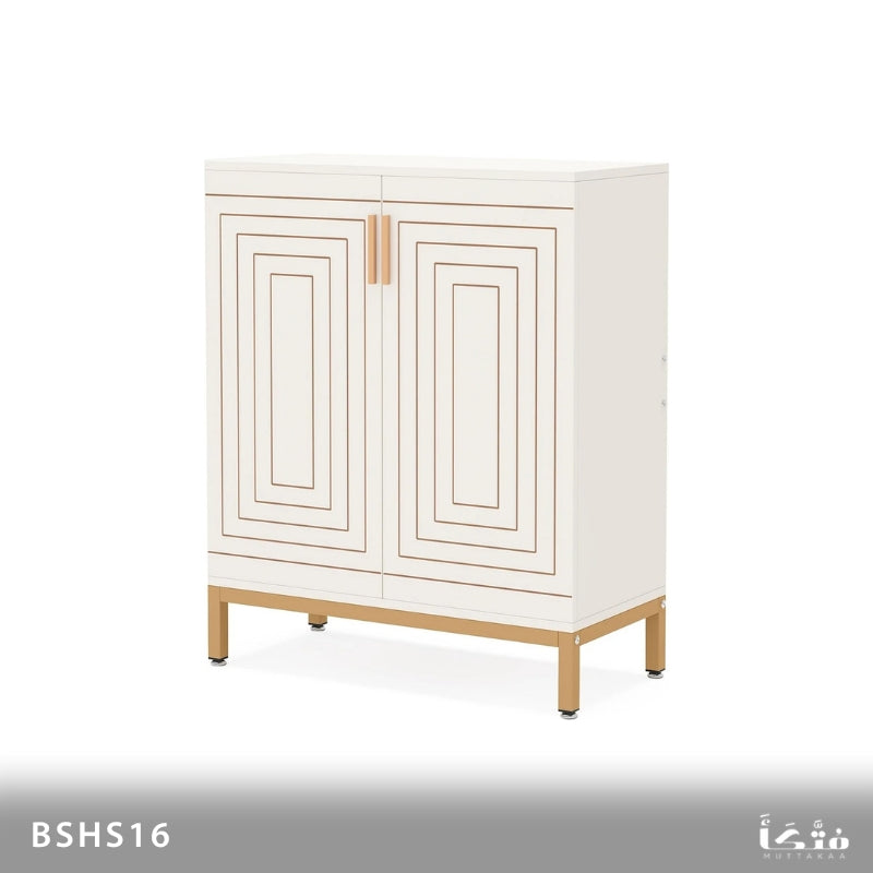 MDF and Steel Shoe Rack - BSHS16