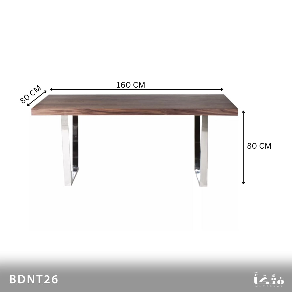ترابيزة سفرة ستانلس ستيل - BDNT26