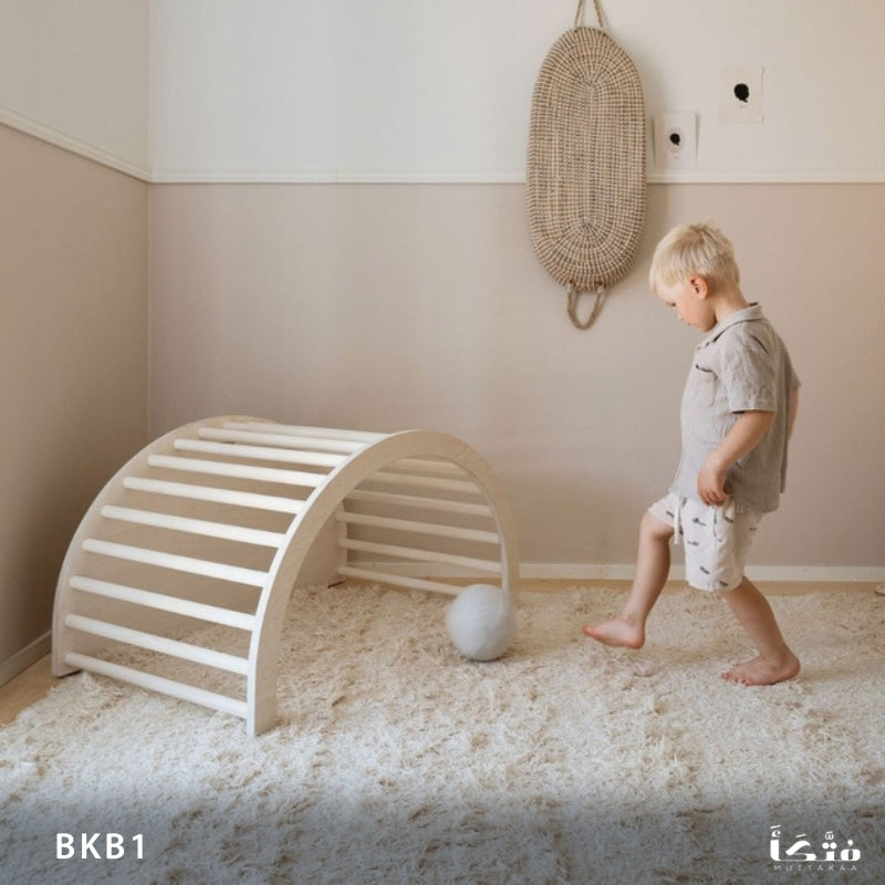 Natural Wood Baby Rocking Chair - BKB1