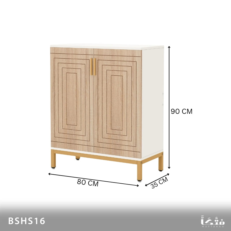 MDF and Steel Shoe Rack - BSHS16