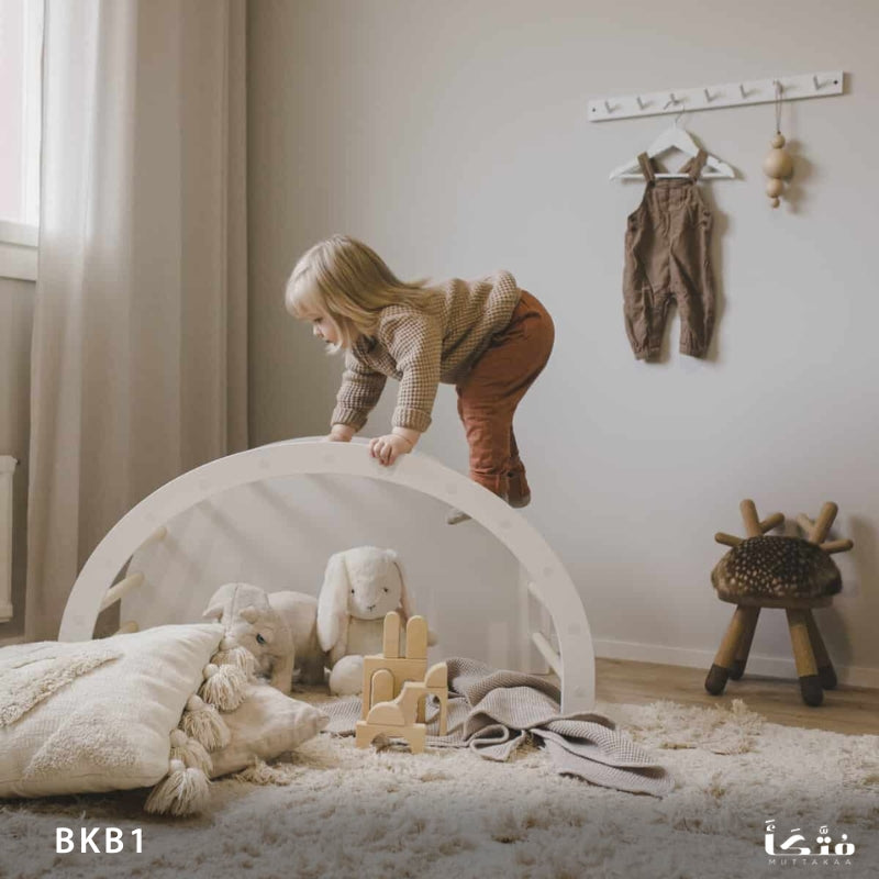 Natural Wood Baby Rocking Chair - BKB1