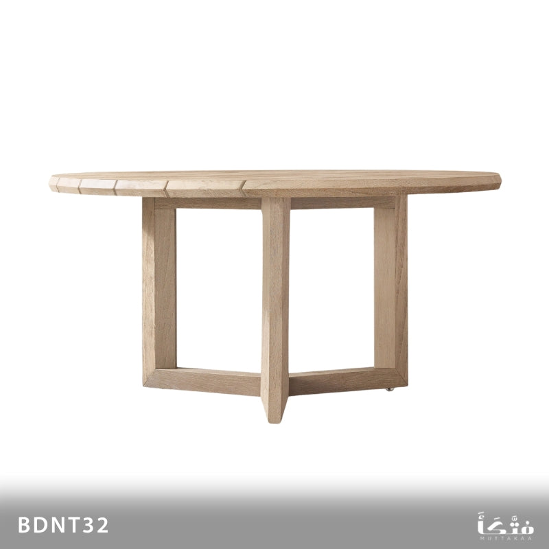 Natural Wood Dining Set - BDNT32