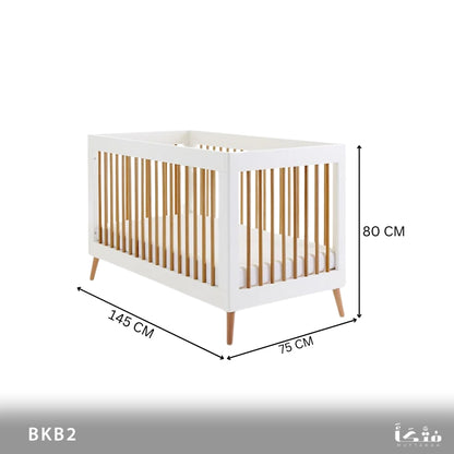 Beech Wood Baby Bed - BKB2