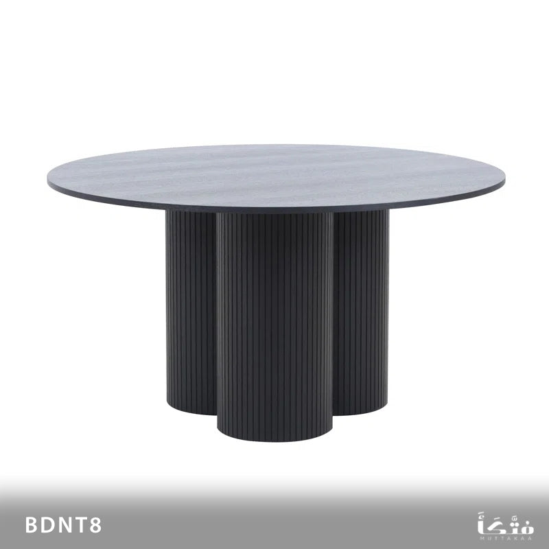Round dining table made of plywood - BDNT8
