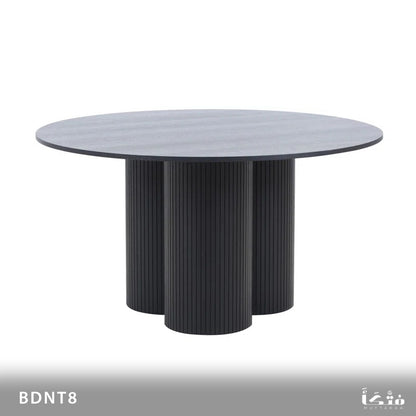 Round dining table made of plywood - BDNT8