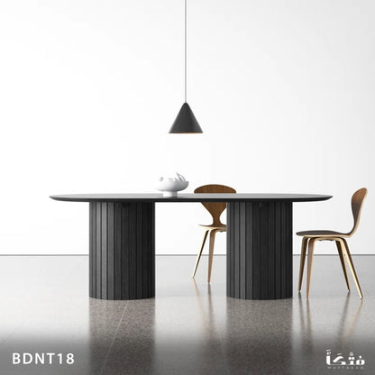 Natural Wood Dining Table - BDNT18