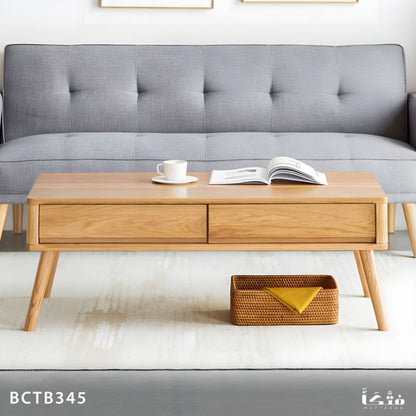 Natural Wood Coffee Table - BCTB345