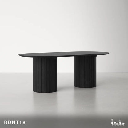 Natural Wood Dining Table - BDNT18