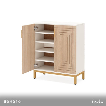 MDF and Steel Shoe Rack - BSHS16