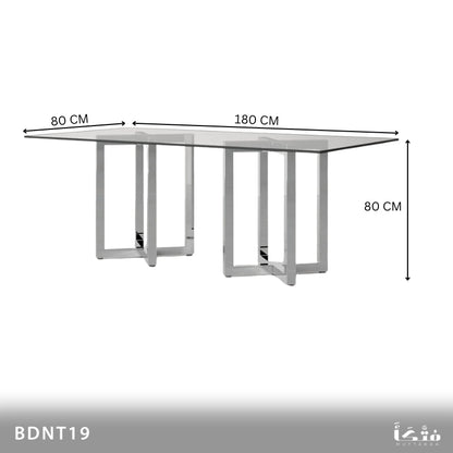 Stainless Steel Dining Table - BDNT19